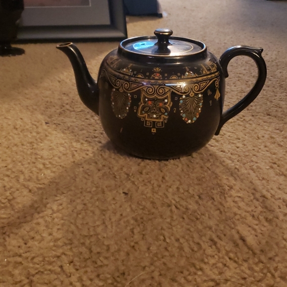 Vintage Gibson and Sons Black Teapot - Picture 2 of 8